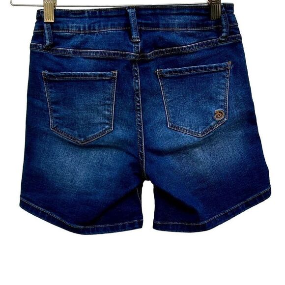 Indigo Rein Women's Juniors Size 3 (25/XS) High Rise Button Denim Shorts - Picture 2 of 9